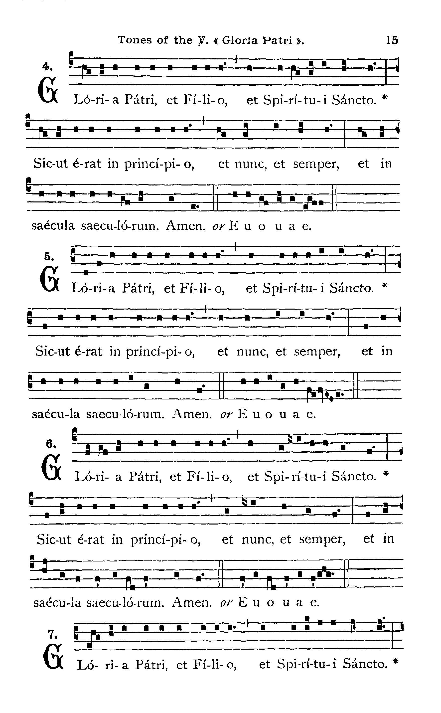 Gloria Patri 4